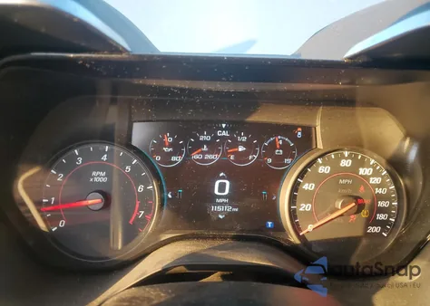 2017 Chevrolet Camaro Ss из США, поврежденный, VIN 1G1FG1R75H0104936